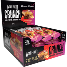 Warrior High Protein Bars 20g 64g 12 Pack x 64g