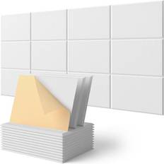 Acoustic Self-Adhesive Sound Proofing Panels 12 Pcs