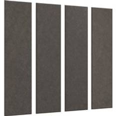 Acoustic Panels EuroKraft Acoustic Wall Panel 1200 x 300 mm Pack of 4