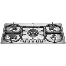 90 cm Inbyggnadshällar Bertazzoni La Germania P9101D9X 19 Edelstahl Kochfeld 90 cm