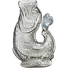 Wasserkaraffen Cilio Gluckernde 1.2l Borosilikatglas 1 Liter grau transparent Wasserkaraffe 1L