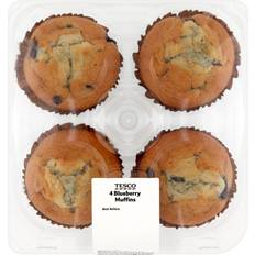 Tesco Blueberry Muffins 4 Pack