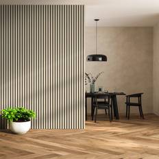 Acoustic Panels Liberty Ivory White Elevation Acoustic Wall Panelling 600x2400mm