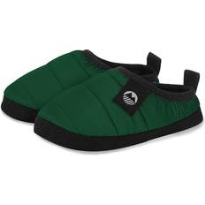 Lakeland Wolfa Quilted Ultra-Warm Tent Slippers - Green