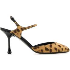 Beige - Høj hæl Højhælede sko Jimmy Choo Elegante Højhælede Uld Sko Til Kvinder - Brun