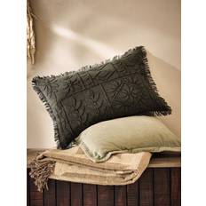 Pillows French Connection Elmwood Tufted Olive Cushion Complete Decoration Pillows Green