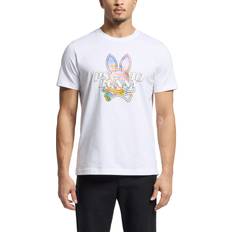 Psycho Bunny Men's Milos Graphic T-Shirt - White