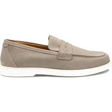 Loake Lågskor Loake Como Nubuck Loafers - Grey