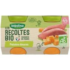 Fødevarer Blédina Rec Bio Patates Douces 4 à 6 Mois 2 Pots de 130 g