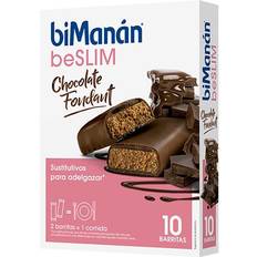 Fødevarer Bimanán Barritas Chocolate Fondant 10 Unidades