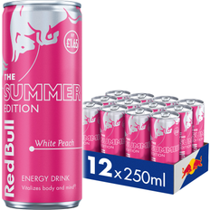 Red Bull Summer Edition White Peach Energy Drink 12x250ml