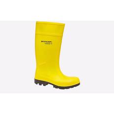 Yellow Safety Wellingtons Dunlop Purofort Professional Full Safety Wellingtons - Yellow