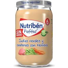 Fødevarer Nutribén Potito Ternera Judías Verdes y Zanahoria 235g