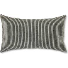 HKliving Striped Monochrome Kudde 40x70 cm Komplett dekorationskudde Grå, Svart, Brun