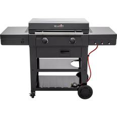 2 burner gas bbq Char-Broil Versa-Tile 2-Burner Gas BBQ with Griddle & Pizza Oven