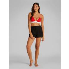 Orange Bras Calvin Klein Modern Cotton Lightly Lined Triangle Bralette - Red