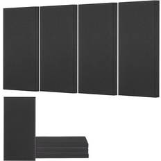 VEVOR Acoustic Wall Panels 2 in Thick 23.6 x 11.8 in Self-Adhesive Black