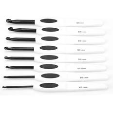 Crochet Hooks Zeblaze Crochet Hook Set Aluminum Knitting 8 Pcs