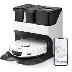 Roborock Aspirapolveri Robot Roborock S7 Max Ultra Robot Aspirapolvere con Base Autosvuotante