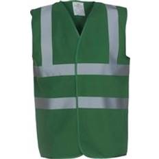 Work Vests Yoko Vest Bande Réfléchissantes - Vert