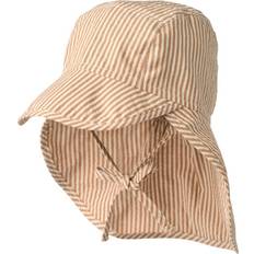 6-9M Bucket Hats Children's Clothing Wheat Kid's Sunhat Albert - Caramel Stripe