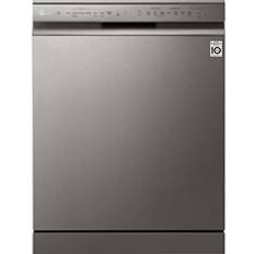 LG 60 cm Opvaskemaskiner LG DF365FPS Freistehende Spülmaschine Serie 3 Edelstahl, Grau