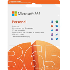 Microsoft 365 personal Microsoft 365 Personal Licensabonnement 1 År 1 Person Android IOS Windows MacOS