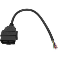 Tomtop Jms OBD2 Plug Adapter 16Pin Male Cable Connector 30cm