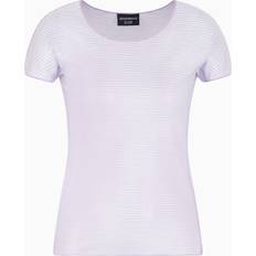 Emporio Armani Dame Overdele Emporio Armani Top Dame Uld Jersey Viskosestof 100% Ren - Grå