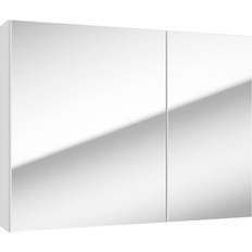 Spegelskåp 80 cm Riva Spegelskåp Agnes 80 cm Vit