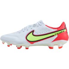 Nike Tiempo Legend 9 Pro Fg Firm - White/Volt/Bright Crimson