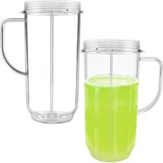 Aumua 650ml Cups for Nutribullet Magic Bullet Blender Mixer MB1001