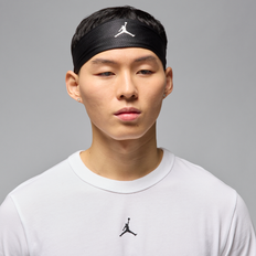 Polyester Pandebånd Jordan Justerbart Performance Sport-Dri-FIT-pandebånd - Sort