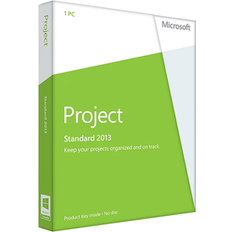 Software per Ufficio Microsoft Project Standard 2013 Windows
