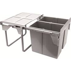Rejs Recycle Bin Pull Out Kitchen Waste Bin 600mm 2x34L