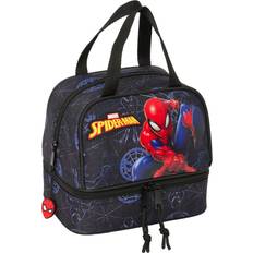 Spider-Man Attack Black Lunchbox 20 x 20 x 15 cm