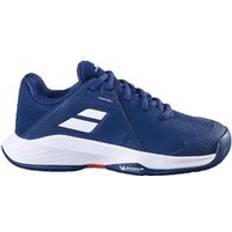 Boys Racket Sport Shoes Children's Shoes Babolat Propulse 3 All Court Shoe Kids - Dark/Blue