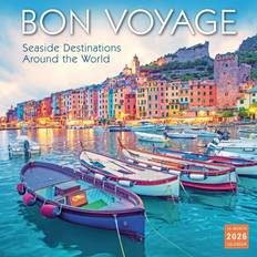 Sellers Publishing Bon Voyage Seaside Around World 2026 Wall Calendar