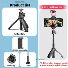 Gopro mini Dechoicelife GoPro Mini Selfie Stick Tripod Tabletop Stand