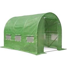 Tunnel Miniväxthus Garden Way Tunnel Greenhouse - Green Plast