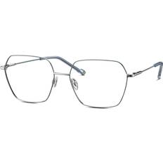 Men's Glasses Gunmetal Size 55 Blue