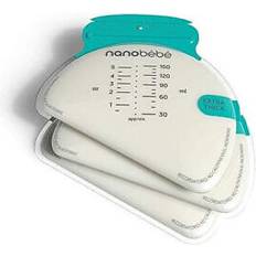 Accessories Nanobébé Nanobaby FDE5010262 Transparent Breast Milk Bag