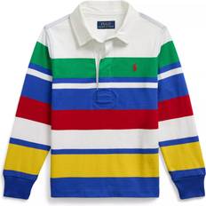 Multicoloured Polo Shirts Polo Ralph Lauren Kids' Rugby Shirt - Paper White
