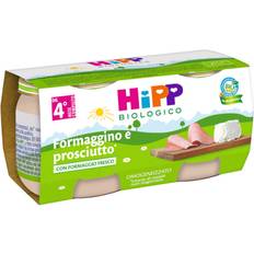 Pappe per Bambini Hipp Formaggino e Prosciutto Biologico 2x80g