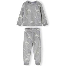 Minoti Pijama - Gris/Blanco