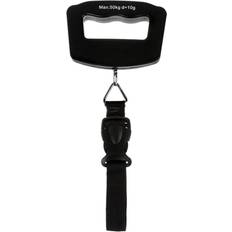 Black Luggage Scales Keshen Electronic Travel Luggage Scale 50kg Black