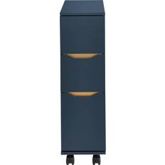 Drawers on wheels SoBuy Slim Bathroom Cabinet On Wheels BZR191-B