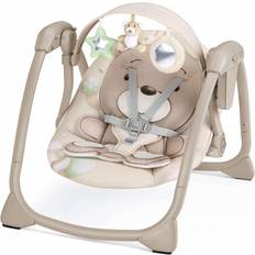 Baby Swings CAM Baby Wippe Schaukel Mit Spielzeugstange Midi Für 0-9 kg Beige 15 Melodien
