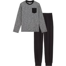 We Fashion Pijama - Gris/Negro