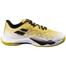 Men - Yellow Racket Sport Shoes Babolat Shadow Tour 5 Indoor Court Shoes